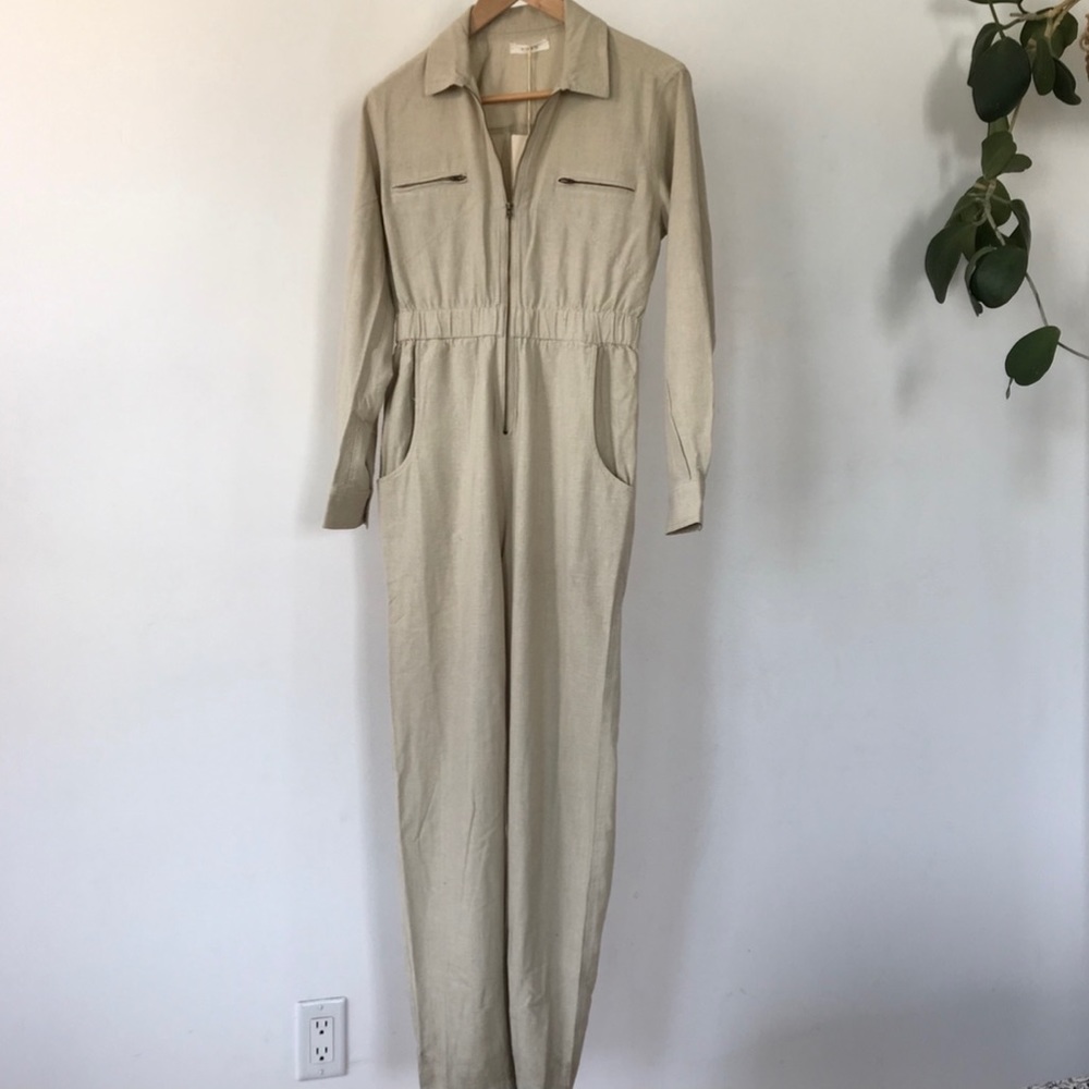 DOEN Serre Jumpsuit in Moon S